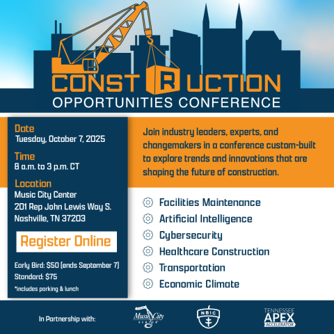flyer: Construction Opportunities Conference