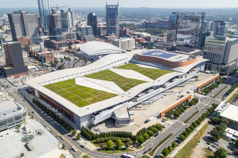 Front Nashvillemusiccitycenter Nashville Tennessee Convention Center
