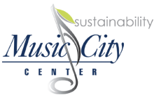 Music City Center Sustainability logo