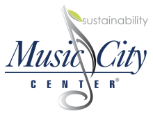 Music City Center Sustainability logo